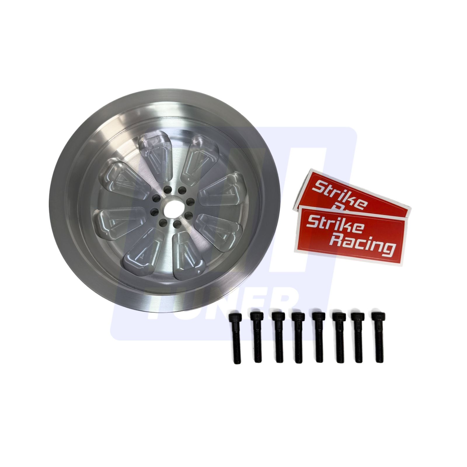 StrikeRacing шкива коленчатого вала Audi B8/B8.5 S4/S5/Q5/SQ5 и Audi C7 A6/A7 4G 3.0 TFSI Supercharger 207мм