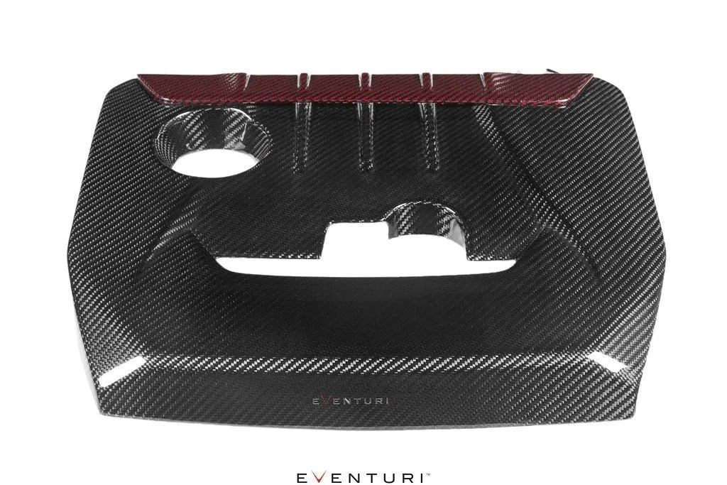 Eventuri EVE-GR4-CF-ENG Крышка двигателя из карбона для Toyota GR Corolla / GR Yaris (глянец)