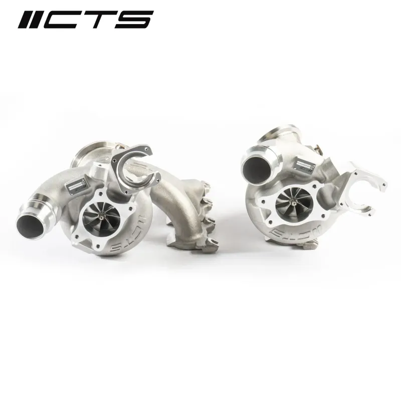 CTS Turbo CTS-TR-0058 Комплект турбокомпрессоров Stage 2+ для G80 BMW M3, G82 BMW M4 / G87 BMW M2 и F97/98 BMW X3M/X4M с двигателем S58