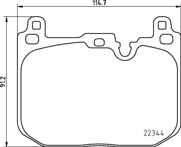 DC Brakes Street STR.S+ DC1875P15 Передние тормозные колодки для MINI JCW F56, F54, F60; BMW 1 F40 M135iX;