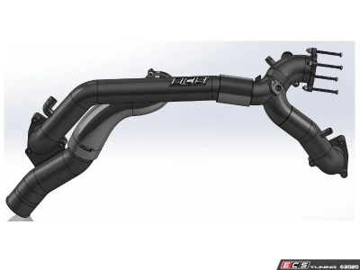 ECS Tuning ES#3579784 Чардж-пайп кит для Audi S4/S5 B9
