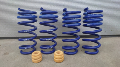 H&R 28627-1 Пружины с занижением для BMW X5M (F95) / X6M (F96)