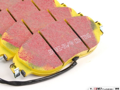 EBC DP42127R YellowStuff Передние тормозные колодки для VAG 340 MQB