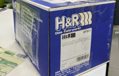 H&R 28720-1 Пружины с занижением KIA Optima JF