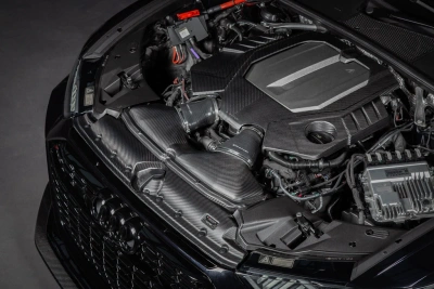 Eventuri EVE-C8RS6-CFM-ENG Черная карбоновая крышка двигателя для Audi RS6 RS7 C8 матовая