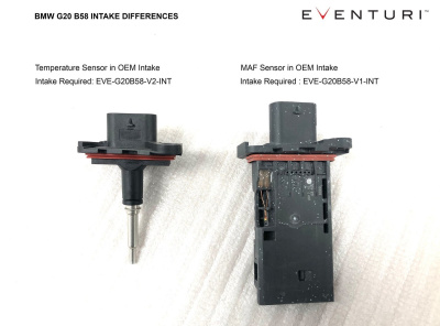 Eventuri EVE-G20B58-V2-INT Впускная система из карбона для G20 B58 (после ноября 2018 года)