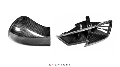 Eventuri EVE-ST38V8S-CF-HDP Воздуховод Фары из карбона для Audi RS3 8V