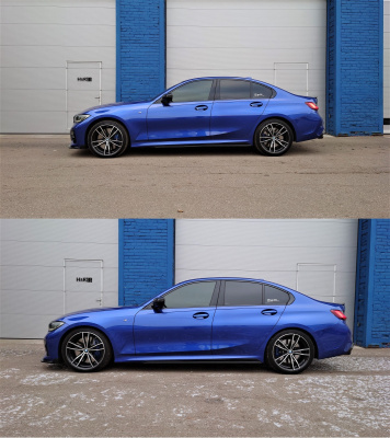 H&R 28662-2 Пружины с занижением для BMW 3 G20 / 4 G22 / M240 G42