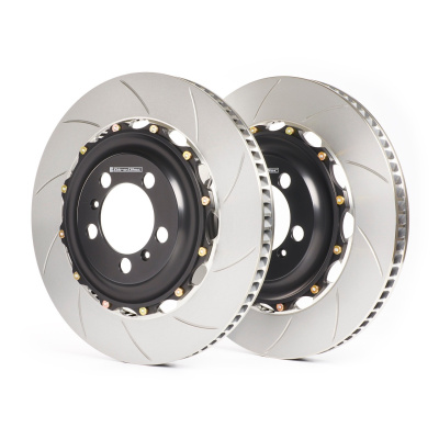 GiroDisc A1-322 Комплект передних тормозных дисков для перехода с карбон-керамики на чугун для BMW M3 M4 G8x (400мм)