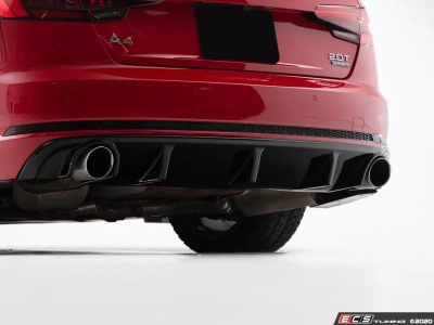 ECS Tuning ES#4265351 Диффузор заднего бампера для Audi A4 B9
