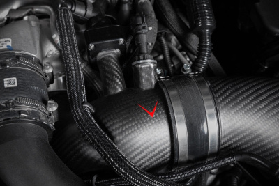 Eventuri EVE-G9X-CFM-CHG Carbon турбо-инлет пайпы для BMW G90/G99 M5 (матовые)