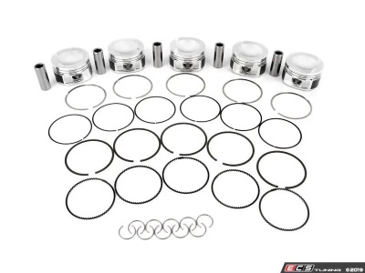 JE Pistons Комплект кованых поршней CR 9.5:1 для Audi 2.5TFSI 82.5mm