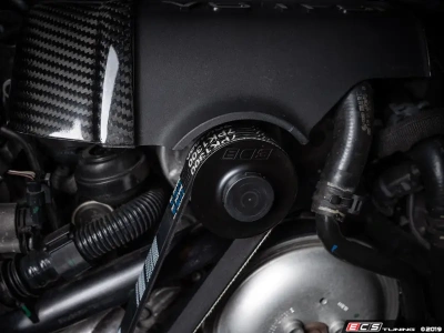 ECS Tuning ES#4056960 Шкив компрессора уменьшенного диаметра для Audi 3.0 TFSI