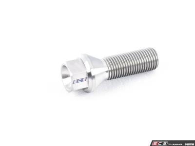 ECS Tuning Конусный болт колёсный из титана 14x1.5x35мм (комплект 20 штук)