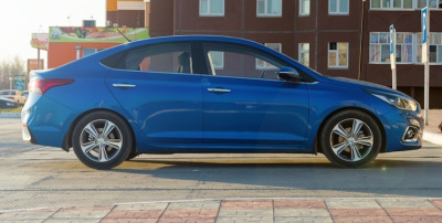 H&R 28698-1 Пружины с занижением KIA RIO 4 / Solaris 2