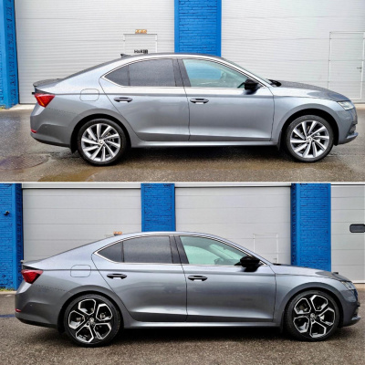 H&R 28639-6 Пружины с занижением для Skoda Octavia A8