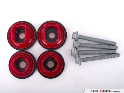 ECS Tuning ES#3432267 Комплект полиуретановых вставок в задний подрамник и дифференциал VAG MQB 4x4