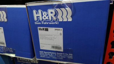 H&R 28926-3 Пружины с занижением для BMW X3 G01 / X4 G02