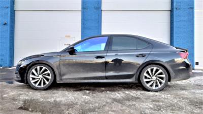 H&R 28639-5 Пружины с занижением для Skoda Octavia A8