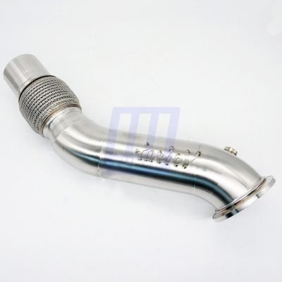 Turbo-V Даунпайп без катализатора для BMW B48
