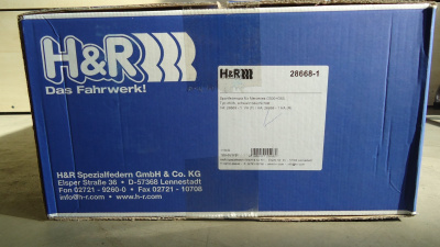 H&R 28668-1 Пружины с занижением Mercedes Benz G500 G350 G63 W463