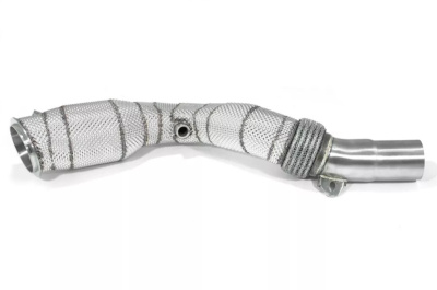 Приемные трубы (даунпайпы) HEATSHIELD Catted BMW-DP-0080 BlackRock BMW S55 M2Comp/M3/M4 F80/F82/F87