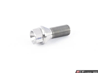 ECS Tuning Конусный болт колёсный из титана 14x1.5x27мм (комплект 20 штук)