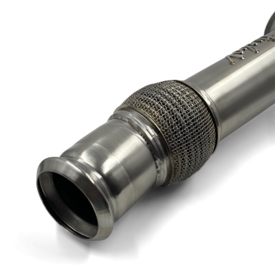 Turbo-V Даунпайп без катализатора для BMW B58 OPF