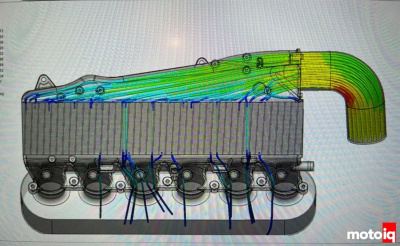 CSF 8200 Коллектор охлаждения наддувочного воздуха для BMW B58