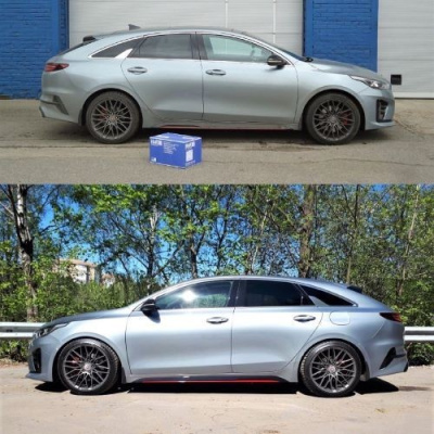 H&R 28725-5 Пружины с занижением Kia ProCeed CD / Ceed SW