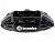 Brembo Комплект суппортов 4 поршня для VAG PQ35/MQB (чёрный)