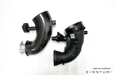 Eventuri EVE-G9X-CFM-CHG Carbon турбо-инлет пайпы для BMW G90/G99 M5 (матовые)