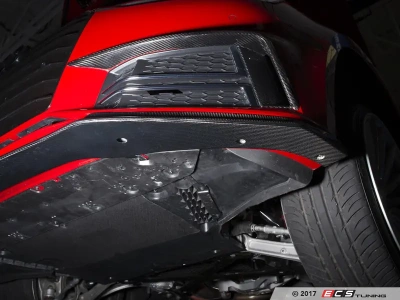 ECS Tuning ES#3146390 Карбоновая губа переднего бампера для Audi A4/S4 B9