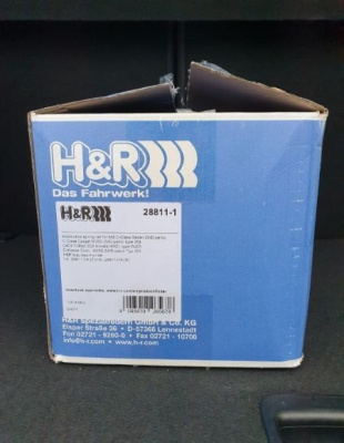H&R 28811-1 Пружины с занижением Mercedes Benz W205