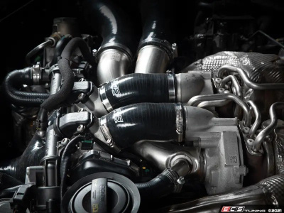 ECS Tuning ES#4414220 Комплект силиконовых патрубков от дросселей к турбинам Audi S6/S7/RS6/RS7/A8/S8 4.0T