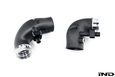 Eventuri EVE-G9X-CFM-CHG Carbon турбо-инлет пайпы для BMW G90/G99 M5 (матовые)