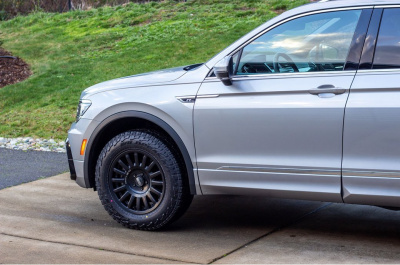H&R 54855 Пружины с завышением (с лифтом) +25мм для VW Tiguan 2 / Skoda Kodiaq (4WD)