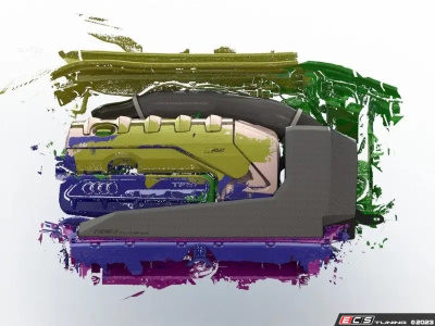 ECS Tuning ES#4815898 Впускная система из карбона для Audi RS3 8Y