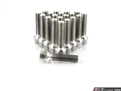 ECS Tuning Сферический болт колёсный из титана 14x1.5x50мм (комплект 20 штук)