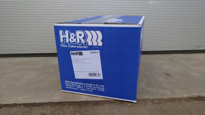 H&R 28656-2 Пружины с занижением для Audi Q3 (F3) 2018-