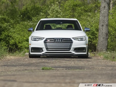ECS Tuning ES#3146390 Карбоновая губа переднего бампера для Audi A4/S4 B9