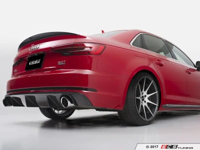 ECS Tuning ES#3145741 Карбоновый диффузор заднего бампера для Audi A4 B9