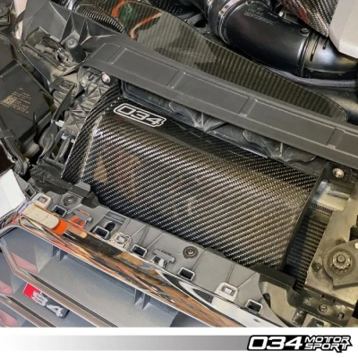 034Motorsport 034-108-Z134 Направляющая воздуха из карбона для Audi S4 S5 B9