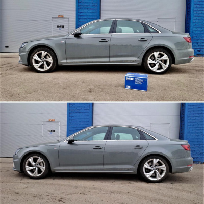 H&R 28757-1 Пружины с занижением AUDI A4 (B9)
