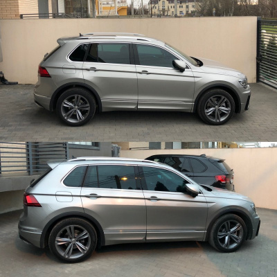 H&R 28755-3 Комплект пружин с занижением для VW Tiguan II / Skoda Kodiaq (4WD)