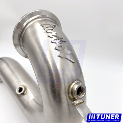 Turbo-V Даунпайп без катализатора для Mercedes-Benz E53 (W213) / CLS53 (C257) / GLE450/53 (V167) / GT43/53 (X290)