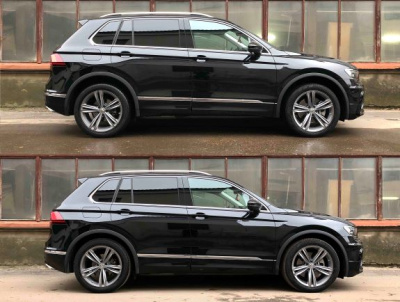 H&R 28755-3 Комплект пружин с занижением для VW Tiguan II / Skoda Kodiaq (4WD)