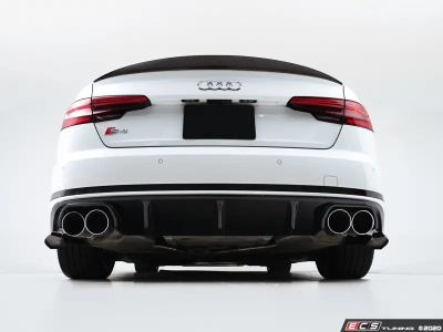 ECS Tuning ES#4056580 Диффузор заднего бампера для Audi A4 S4 B9