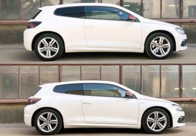 H&R 29013-1 Пружины с занижением VW Scirocco