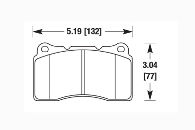 EBC RP-X  DP81210RPX Передние тормозные колодки для MMC LANCER EVO, SUBARU WRX STI,Cupra Formentor
